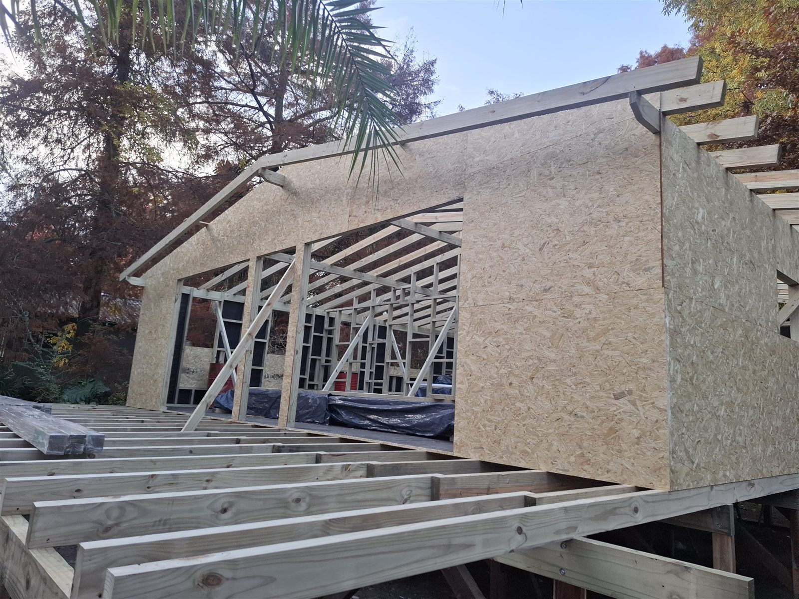 Construcción en madera Isla Delta – exterior paso 7